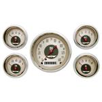 Classic Instruments AN00SHC All American Series Nickel 5 Gauge Set
