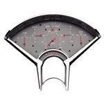 Classic Instruments BE01G 1955-56 Chevy Bel Era Series Gauge Set, Grey