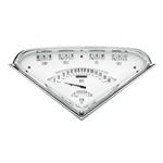 Classic Instruments TF01W 1955-59 Chevy Truck Gauge Set, White Face