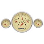 Garage Sale - Classic Instruments Tetra Series 1957 Chevy Gauge Set, Tan Face
