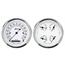 Classic Instruments CW02SLF White Series Quad Gauges, 3-3/8 Inch Classic Instruments CW02SLF White Series Quad Gauges, 3-3/8 Inch