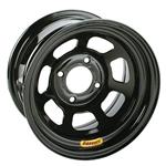 Bassett Pony-Mini Stock Wheel - 13x7, 4 on 4 1/2 Inch, Black