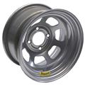 Bassett Pony-Mini Stock 13 Inch Wheel - 13x7, 4 on 4 1/2 Inch, Silver