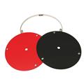 Right Front 15 Inch Wheel Mud Guard, IMCA Approved, Red