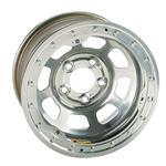 Bassett Wissota Certified Wheel, Beadlock, 15x8, 5 on 5 Inch, Silver