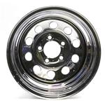 Speedway Chrome Wheel - 15x8, 5 on 5 Inch, Non Beadlock