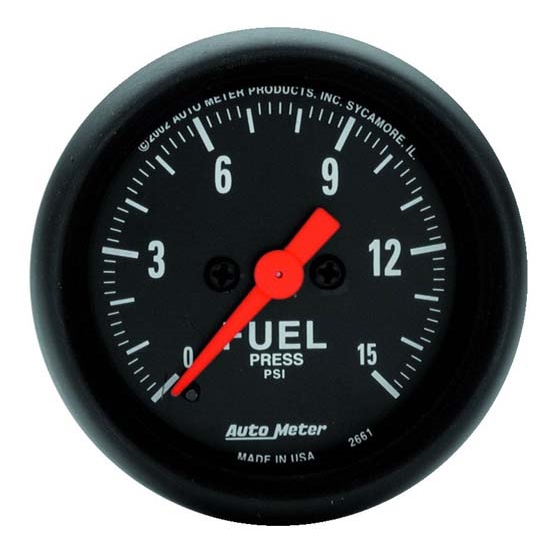 Auto Meter 2661 Z-Series Digital Stepper Motor Fuel Pressure Gauge Auto Meter 2661 Z-Series Digital Stepper Motor Fuel Pressure Gauge