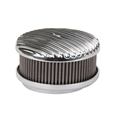 OTB Gear 4451 Full Fin Air Cleaner, Offset Base, Polished