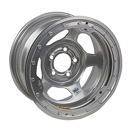 Bassett Inertia Advantage Wheel, 15x8, 5 on 5 Inch, Beadlock