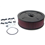 K&N Filters 61-2020 Flow Control Air Cleaner-Holley 2BBL no Choke Horn