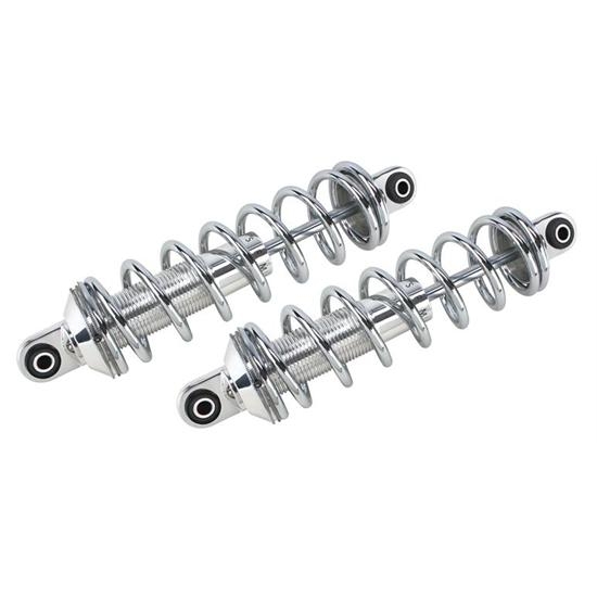 Alum. Small Coilover Shock, 6 In. Polished, Spring Rate 12 In-300 lbs Alum. Small Coilover Shock, 6 In. Polished, Spring Rate 12 In-300 lbs
