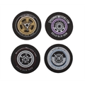 Speedway Tire Coaster Set