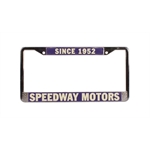 Speedway License Plate Frame