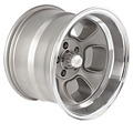 Team III Wheels ET Five-Window Wheel, 15x10, 5 on 4.5, 4 In. Backspace