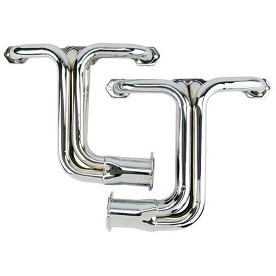 Small Block Chevy Chassis Headers, AHC Coated Small Block Chevy Chassis Headers, AHC Coated