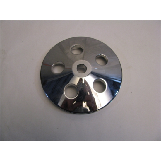 Garage Sale - Single Groove Power Steering Pulley, Polished Garage Sale - Single Groove Power Steering Pulley, Polished