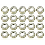 Garage Sale - Speed Fast Aluminum Nylock Half Nuts - Pack of 20
