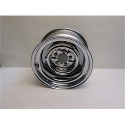 Garage Sale - O/E Style Hot Rod Steel Wheel, Chrome, 15 X 8, 5 On ...