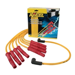 Accel 8025 8.8 Universal Solid Core Spark Plug Wires Set, Straight Boot