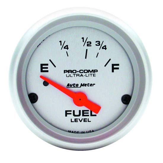 Auto Meter 4315 Ultra-Lite Air-Core Fuel Level Gauge, 2-1/16 Inch Auto Meter 4315 Ultra-Lite Air-Core Fuel Level Gauge, 2-1/16 Inch