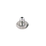 Male Aluminum 37 Degree AN Flare Weld Bung Fitting, -4 AN