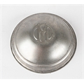 Pedal Car Parts, Murray M Hubcap, 3-3/8 Inch Diameter, Plain