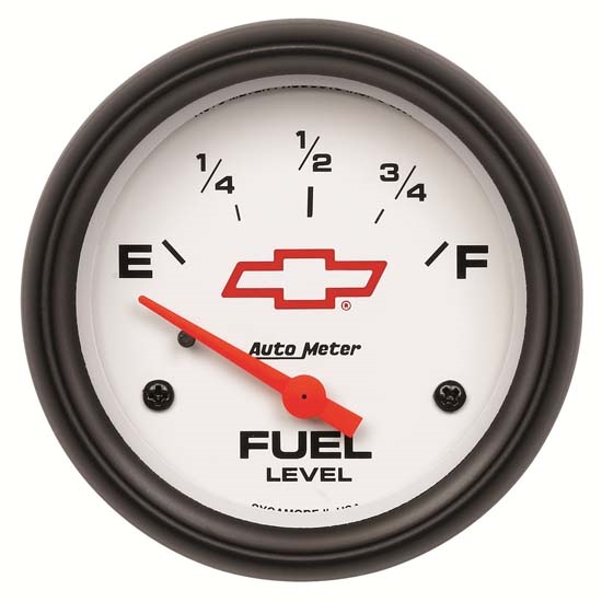 Auto Meter 5814-00406 GM White Air-Core Fuel Level Gauge, 2-5/8 Inch Auto Meter 5814-00406 GM White Air-Core Fuel Level Gauge, 2-5/8 Inch