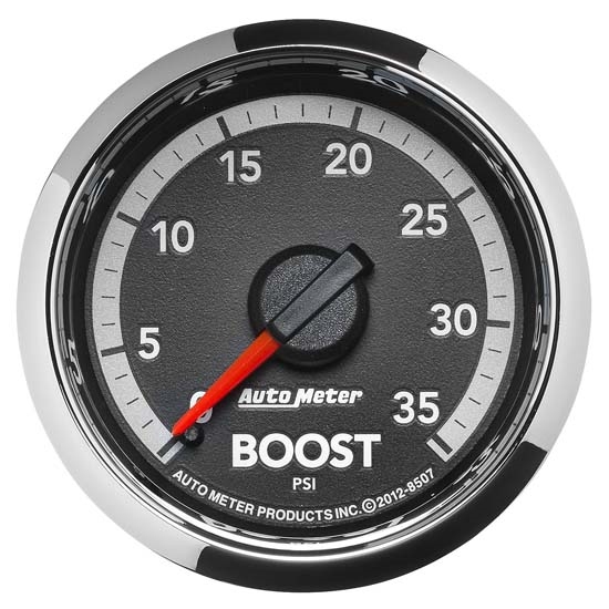Auto Meter 8507 Gen 4 Dodge Factory Match Mechanical Boost Gauge Auto Meter 8507 Gen 4 Dodge Factory Match Mechanical Boost Gauge