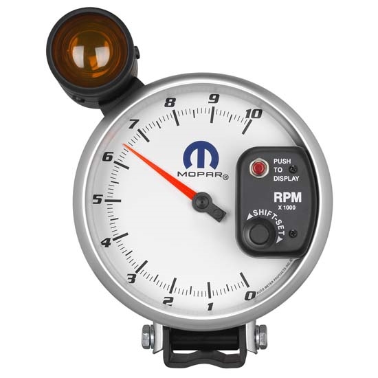 Auto Meter 880248 Mopar Air-Core Pedestal Tachometer Gauge, 5 Inch Auto Meter 880248 Mopar Air-Core Pedestal Tachometer Gauge, 5 Inch
