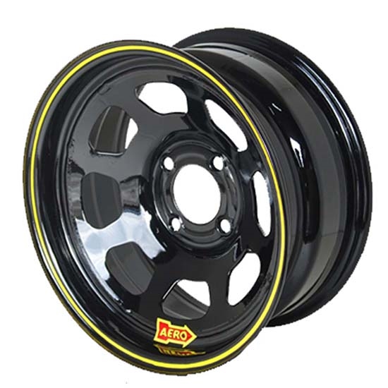 Aero 55-184030 55 Series 15x8 Inch Wheel, 4-lug, 4 on 4 BP, 3 Inch BS Aero 55-184030 55 Series 15x8 Inch Wheel, 4-lug, 4 on 4 BP, 3 Inch BS
