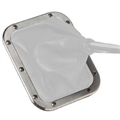 Lokar 70-SFR Rectangular Shifter Boot Ring, Stainless