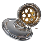 Weld 13 x 10 Inch 36 Spline w/ Outer Beadlock and Mud Cover, 2 Inch Offset