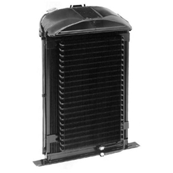 Walker C-AC494-1 Cobra 1936 Ford Radiator w/ AC Condenser-Chevy Engine