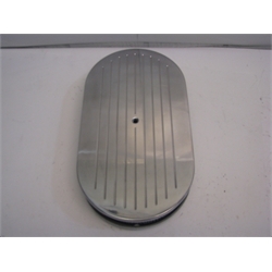 Garage Sale - Ball Milled Billet Style Oval Air Cleaner, 15 Inch