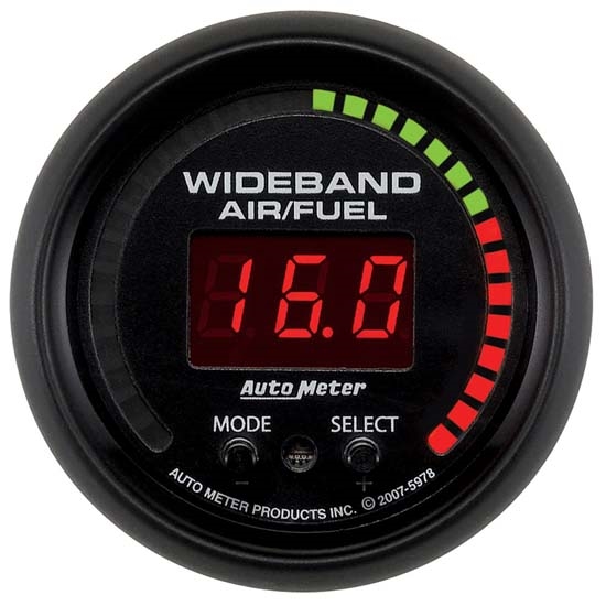 Auto Meter 5978 ES Digital Wideband Air/Fuel Ratio (AFR) Gauge Auto Meter 5978 ES Digital Wideband Air/Fuel Ratio (AFR) Gauge
