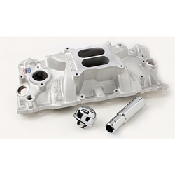 Edelbrock 2703 Performer EPS Chevy Intake Manifold with Oil Fill