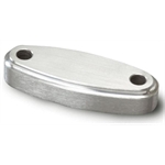 Lokar GPS-6015 1/2 Inch Brushed Throttle Pedal Spacer for Steel Pedals