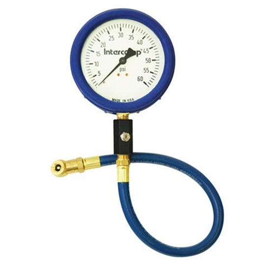 Intercomp 360060 4 Inch Glow-In-The-Dark Tire Pressure Gauge, 60 PSI