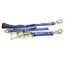 Safety Racing Ratchet Tie Downs w/ Axle Strap