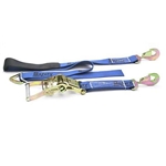 Ratchet Tie Downs w/ Axle Strap, 10,000/3,000 LB. (EA)