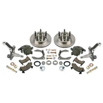 Hybrid Rotor/Pinto Spindle Conversion with Heavy Duty Brake Rotors