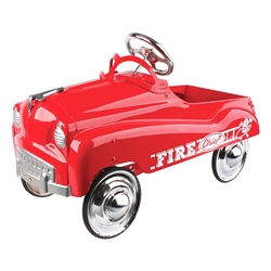 Fire Chief Pedal Car