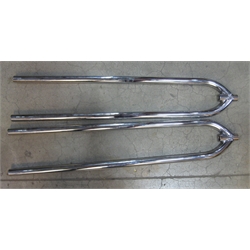 Garage Sale - 27" Front Axle Hairpin Radius Rods, Chrome