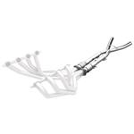 Dynatech® SuperMaxx Stainless 2009-Up ZO6 Corvette Interm. Tubes W/ Cats