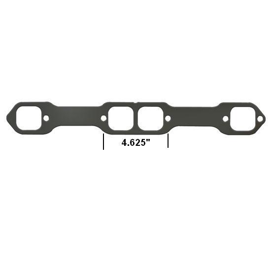 Dynatech SBC 18 Deg. Header Flanges