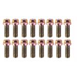 Dynatech Header Bolts, 3/8 Inch, Hex Head, Pack/16