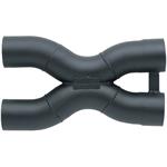 Dynatech® 780-31203 Merge X-Pipe, 3 Inch Inlet/Outlet