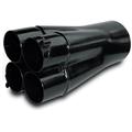 Dynatech® 783-21230 Plain Steel Slip-On Collector, 1-5/8 x 3 x 12 Inch