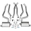 Dynatech® Muscle Maxx 1967-69 Camaro Stainless Dual Exhaust, 2-1/2 Inch