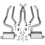 Dynatech® 930-909250 1970-81 Camaro Stainless Dual Exhaust